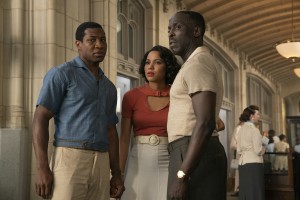 Jonathan Majors, Jurnee Smollett, Michael K. Williams in LOVECRAFT COUNTRY - Season 1 | ©2020 HBO/Eli Joshua Ade/HBO