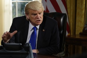 Brendan Gleeson as President Donald Trump in THE COMEY RULE | ©2020 CBS Television Studios/SHOWTIME/Ben Mark Holzberg