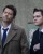 Misha Collins as Castiel and Alexander Calvert as Jack in SUPERNATURAL - Season 15 - "Gimme Shelter" | © 2020 The CW Network, LLC./Katie Yu