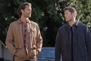 Jared Padalecki as Sam and Jensen Ackles as Dean in SUPERNATURAL - Season 15 - "Carry On" | ©2020 The CW Network/Robert Falconer