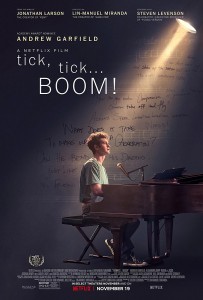 TICK, TICK … BOOM! movie poster | ©2021 Netflix