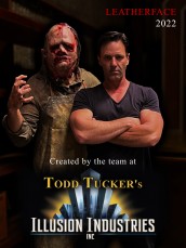 Todd Tucker from Illusion Industries for TEXAS CHAINSAW MASSACRE | photo courtesy Todd Tucker