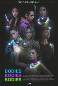BODIES BODIES BODIES movie poster | ©2022 A24