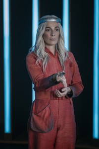 Ayelet Zurer as Maite Voss in MOONHAVEN - Season 1 | ©2022 AMC/ Szymon Lazewski