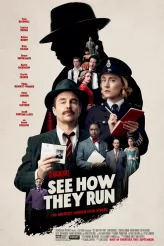 SEE HOW THEY RUN movie poster | ©2022 Searchlight
