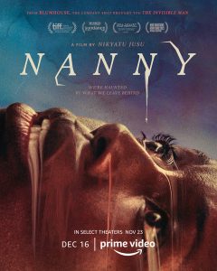 NANNY movie poster | ©2022 Amazon Studios