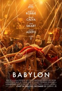 BABYLON Movie Poster | ©2022 Paramount Pictures