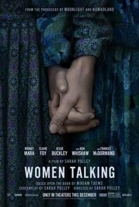 WOMEN TALKING movieposter | ©2022 MGM/United Artists/Orion