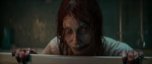 Alyssa Sutherland in EVIL DEAD RISE | ©2023 Warner Bros./New Line Cinema