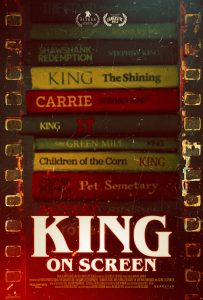 KING ON SCREEN movie poster | ©2023 Darkstar Pictures