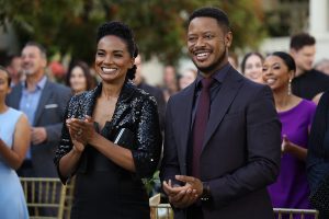 Mekia Cox and Arjay Smith in THE ROOKIE - Season 6 - "The Hammer" | ©2024 Disney/Raymond Liu