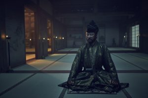Tadanobu Asano as Kashigi Yabushige in SHOGUN miniseries | ©2024 FX Networks/Kurt Iswarienko