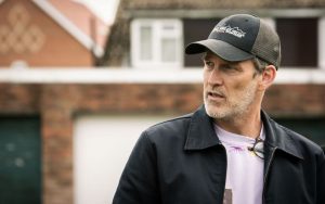 Director Stephen MOyer on the set of A BIT OF LIGHT | ©2024 Quiver Distribution