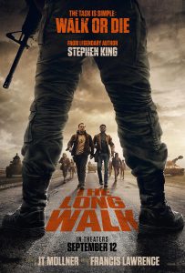 THE LONG WALK movie poster | ©2025 Lionsgate