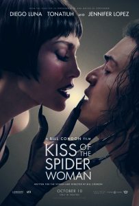 KISS OF THE SPIDER WOMAN movie poster | ©2025 Roadside Attractions/Lionsgate