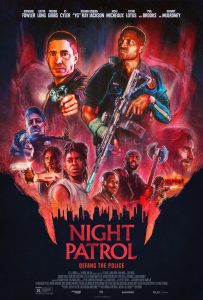 NIGHT PATROL movie poster | ©2026 RLJE Films/Shudder