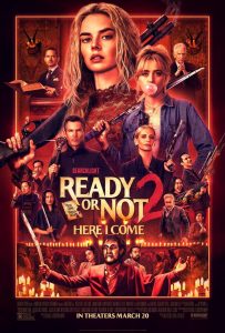 READY OR NOT 2: HERE I COME movie poster |  ©2026 Fox Searchlight