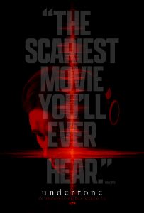 UNDERTONE movie poster | ©2026 A24
