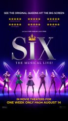 SIX: THE MUSICAL LIVE! movie poster | ©2026 Focus Features